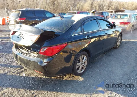 2011 Hyundai Sonata Limited from USA, damaged, VIN 5NPEC4AC6BH129816